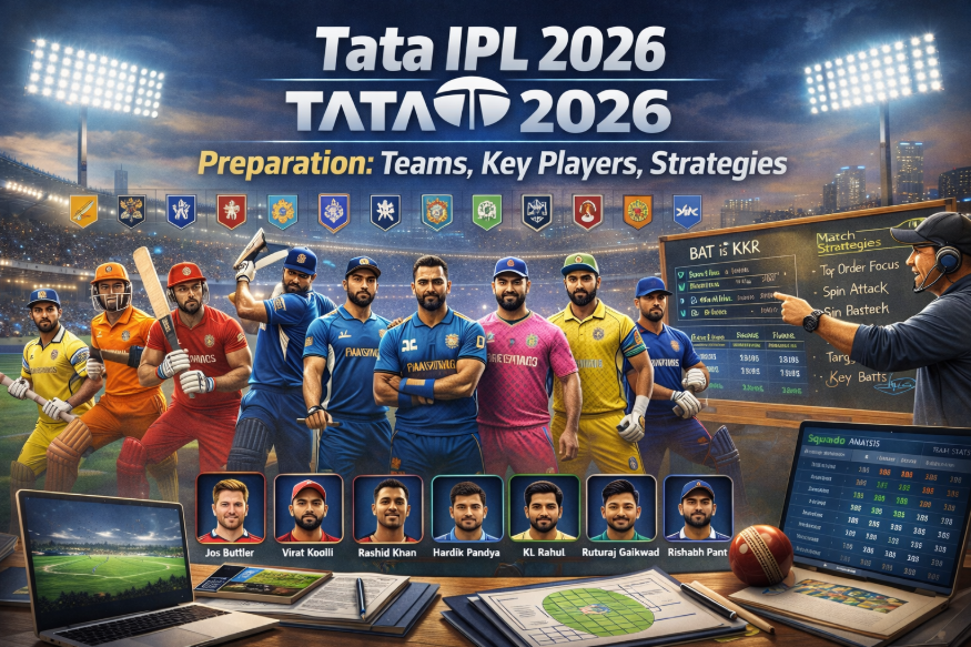 🏏 IPL 2026: नए सीजन की शुरुआत से पहले बढ़ा उत्साह, टीमें तैयार