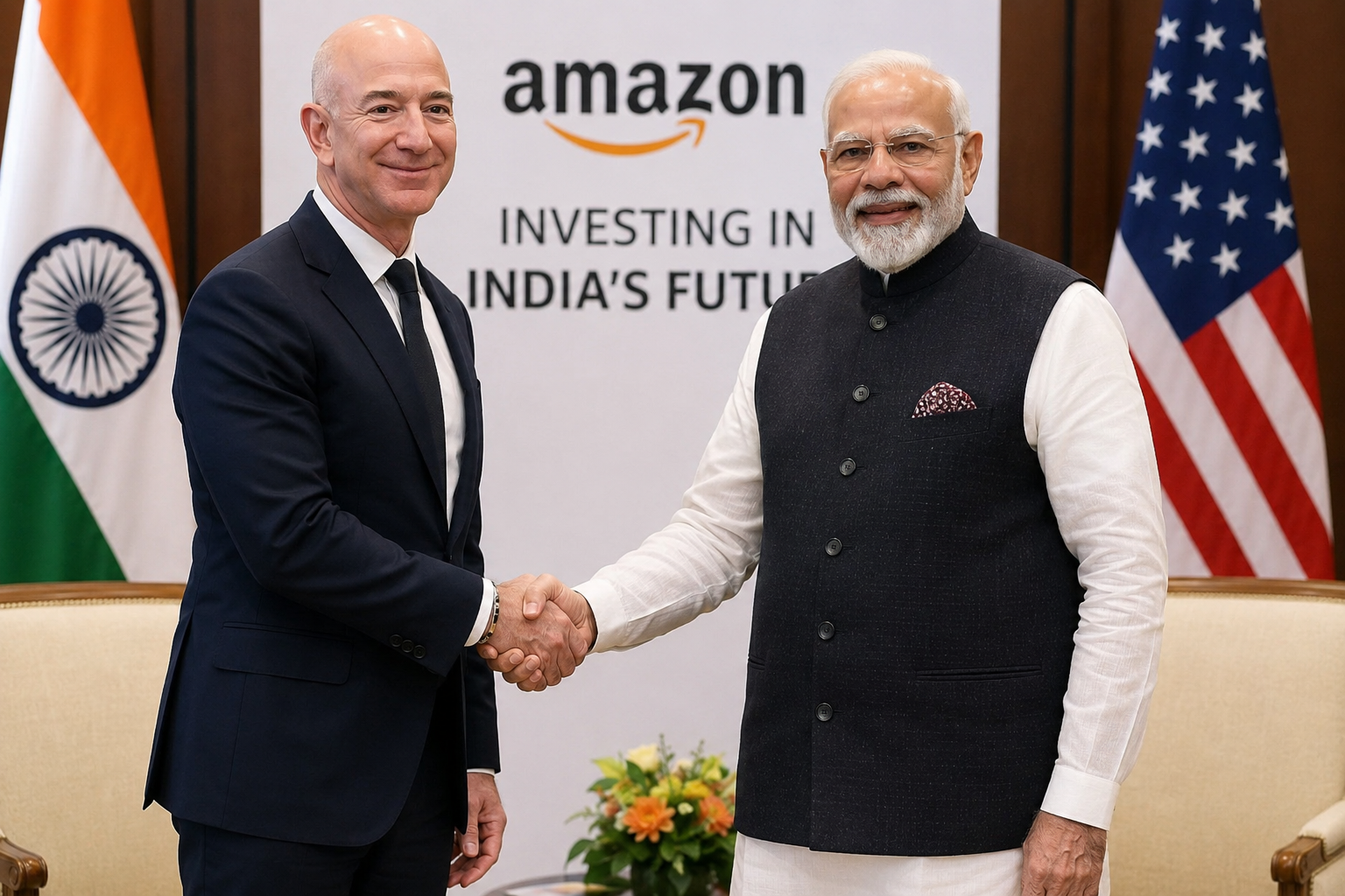 अमेज़न का भारत में बड़ा निवेश, 48 अरब डॉलर लगाने की घोषणा