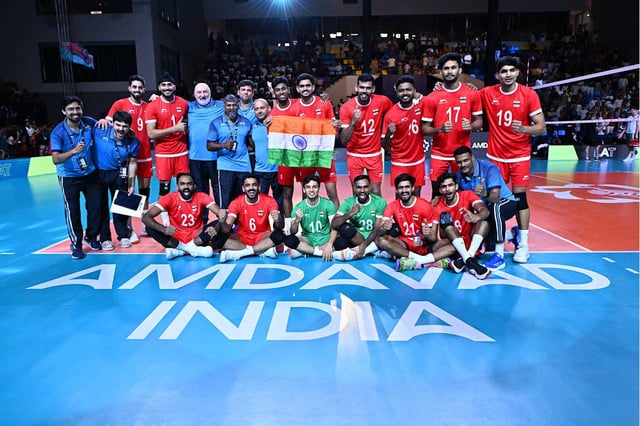 AVC मेन्स वॉलीबॉल कप 2026: भारत ने रचा इतिहास, डिफेंडिंग चैंपियन बहरीन को हराकर जीता कांस्य पदक