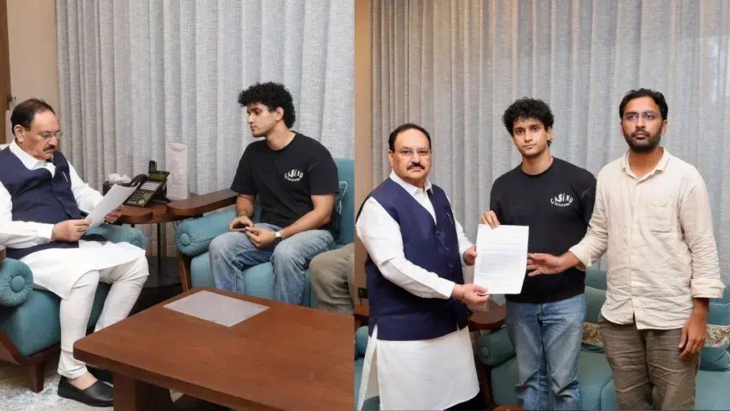 CJP Delegation Meets JP Nadda, Raises Demands for NEET Reforms and Education System Changes